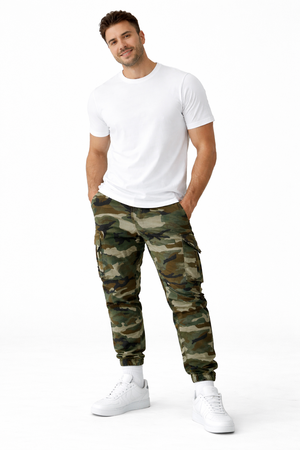 Pantalones de camuflaje de alta calidad para hombre
