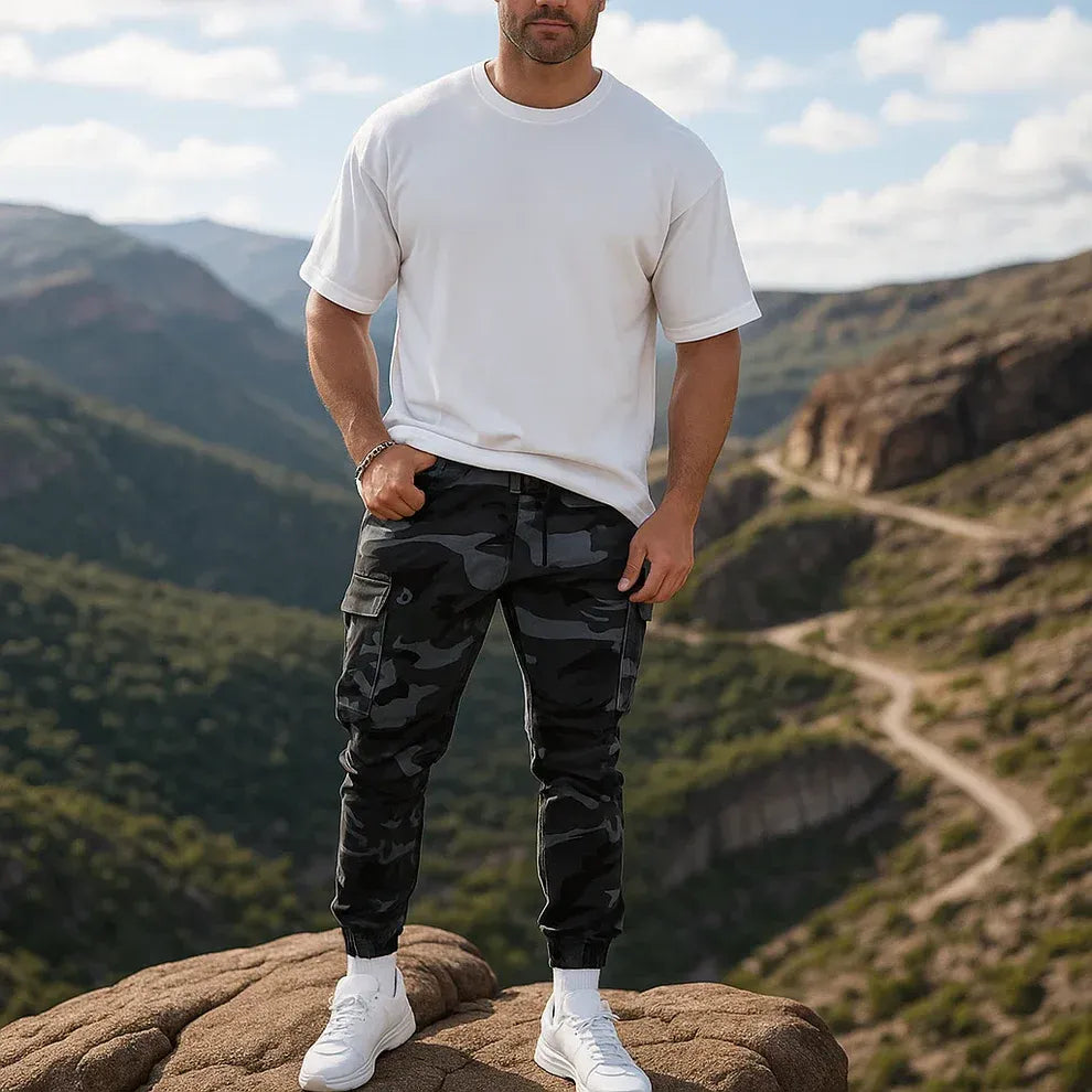 Pantalones de camuflaje de alta calidad para hombre