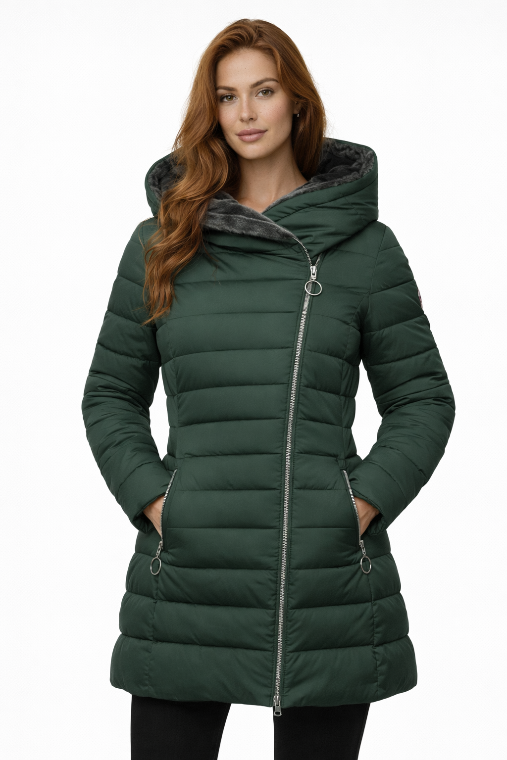 Abrigo con forro polar